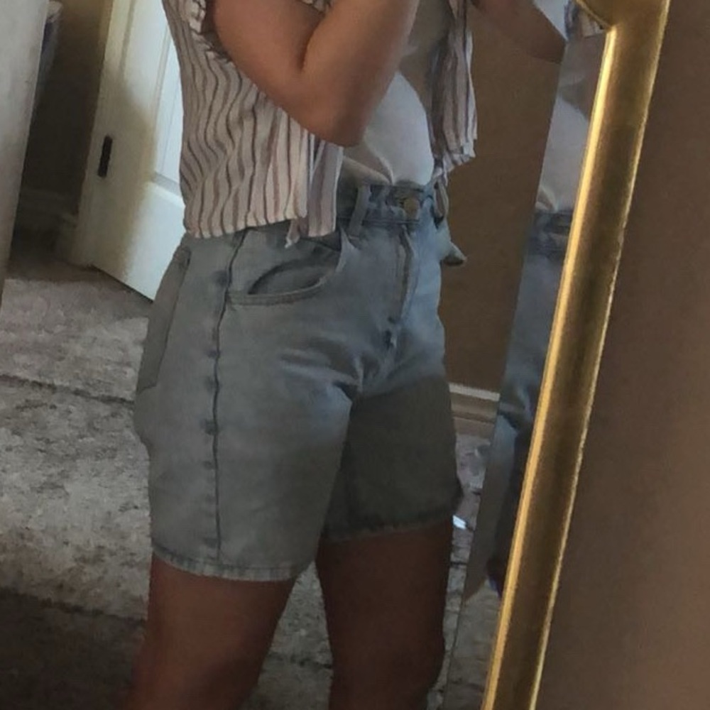Denim Mom Shorts